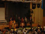 Festempfang 16.05.2009
Auszeichnung des Festkomitees zur Vorbereitung und Durchführung der 800 Jahrfeier
v. l. Redner Bürgermeister Thomas Probst, Siegbert Eberlein, Daniela Böttger, Klaus Kischkewitz, Ulrich Püschmann